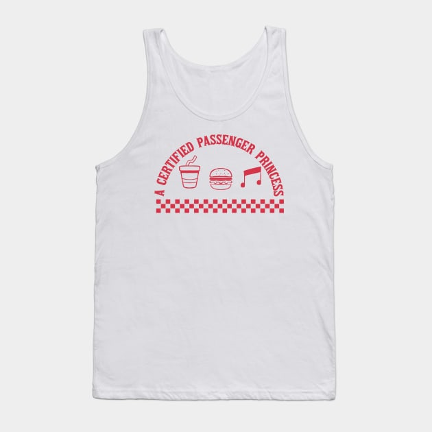 A certified Passenger Princess Tank Top by A Comic Wizard